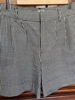 a new day Black & White Gingham Women’s Shorts